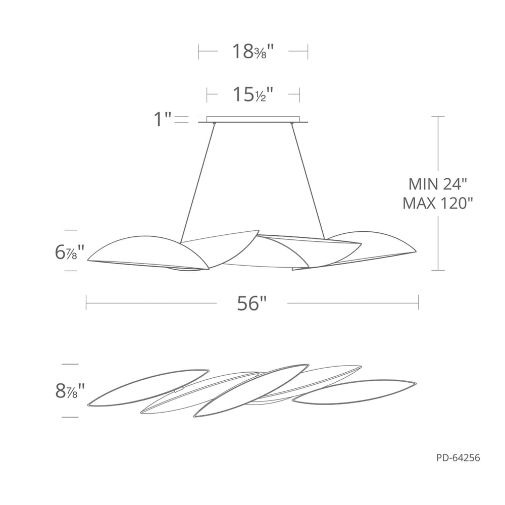 Modern Forms Sydney Chandelier Lightopia