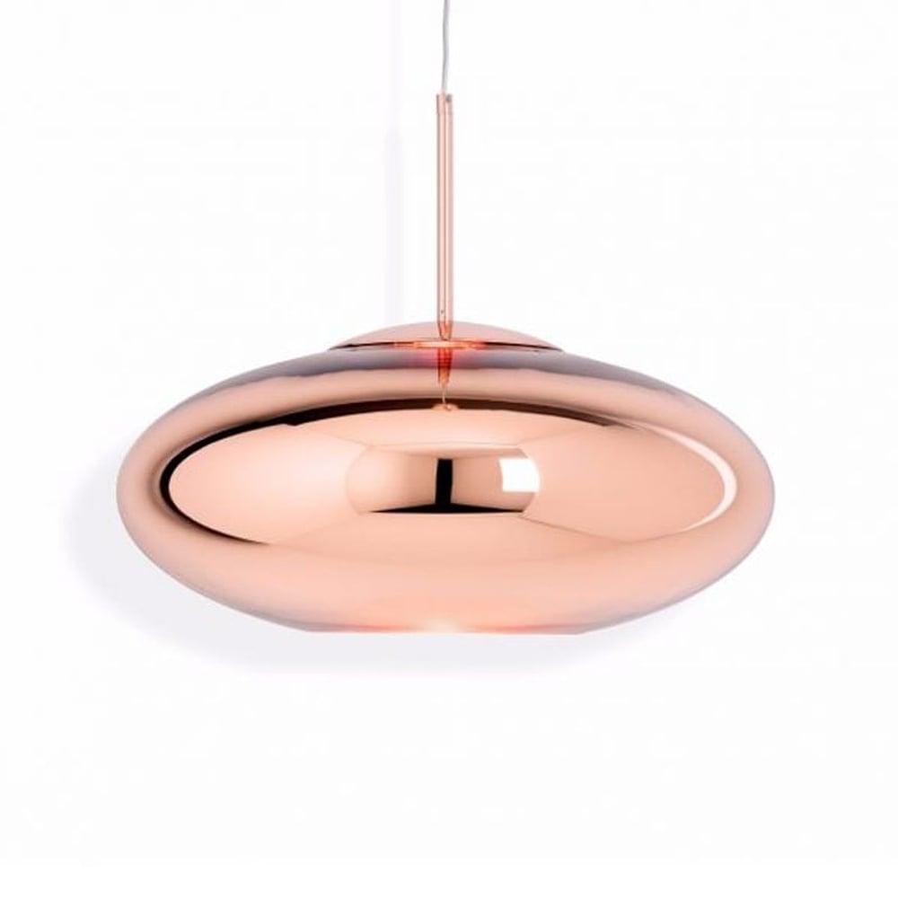 Tom Dixon Copper Wide LED Pendant | Lightopia