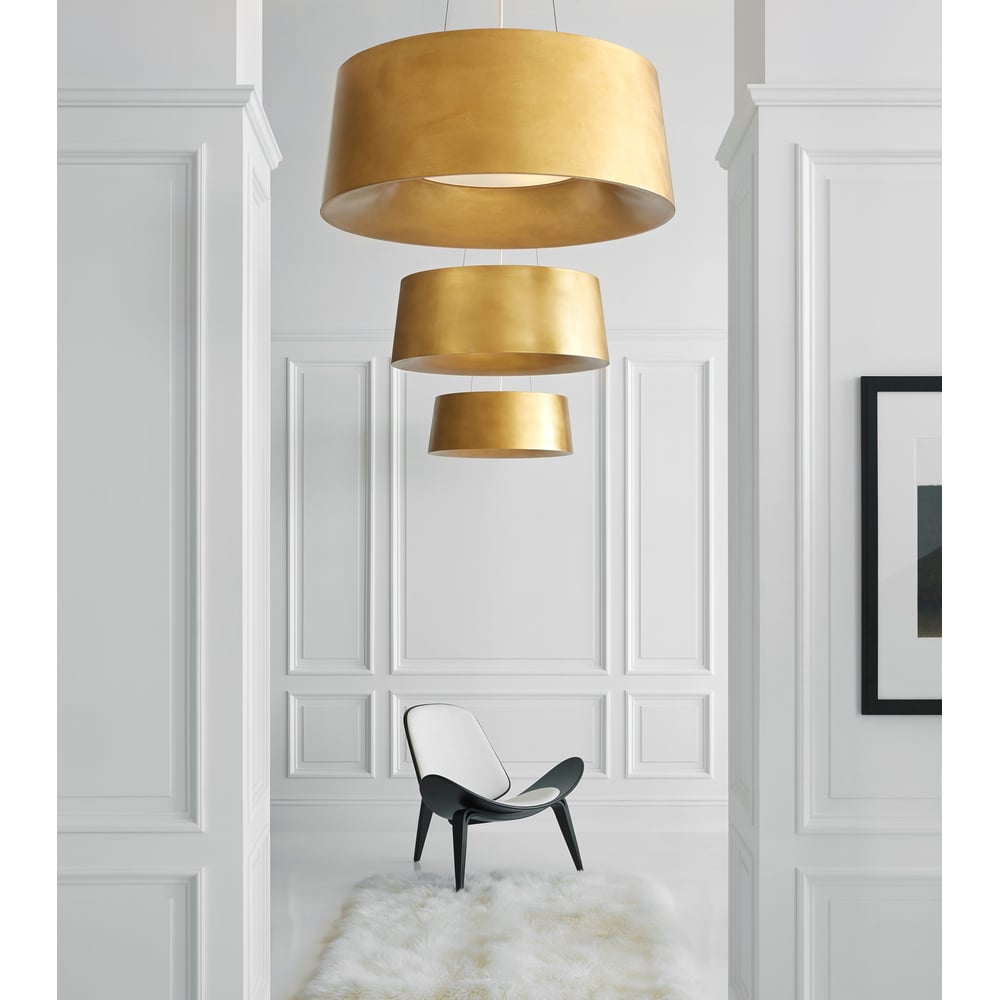 Visual Comfort Signature Halo Medium Hanging Shade Pendant Lightopia