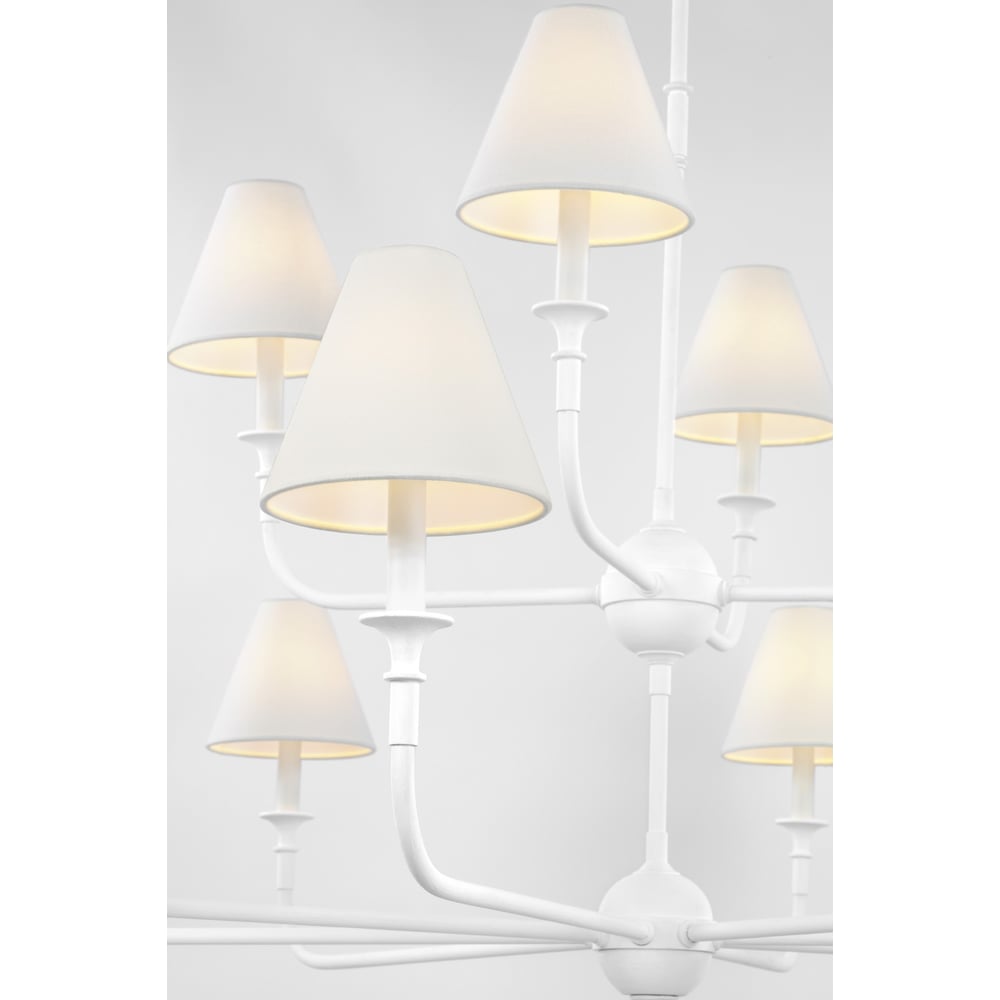 Visual Comfort Signature Piaf TwoTier Chandelier Lightopia
