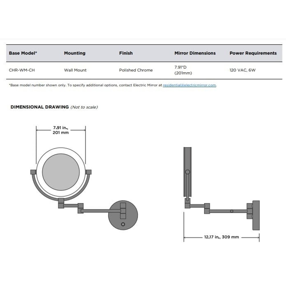 Electric Mirror Charm Makeup Mirror Lightopia