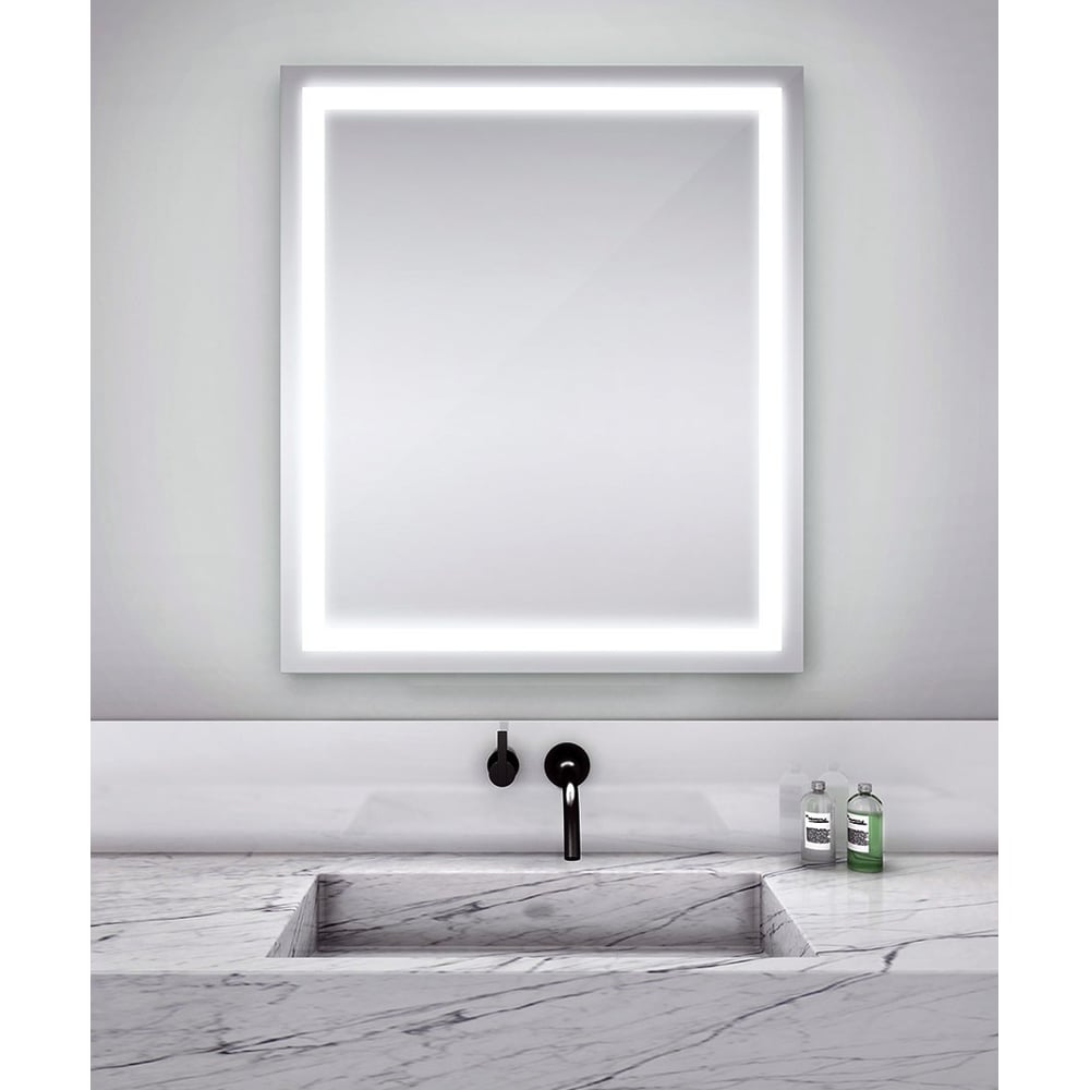 Electric Mirror Integrity Square Lighted Mirror Lightopia 3925