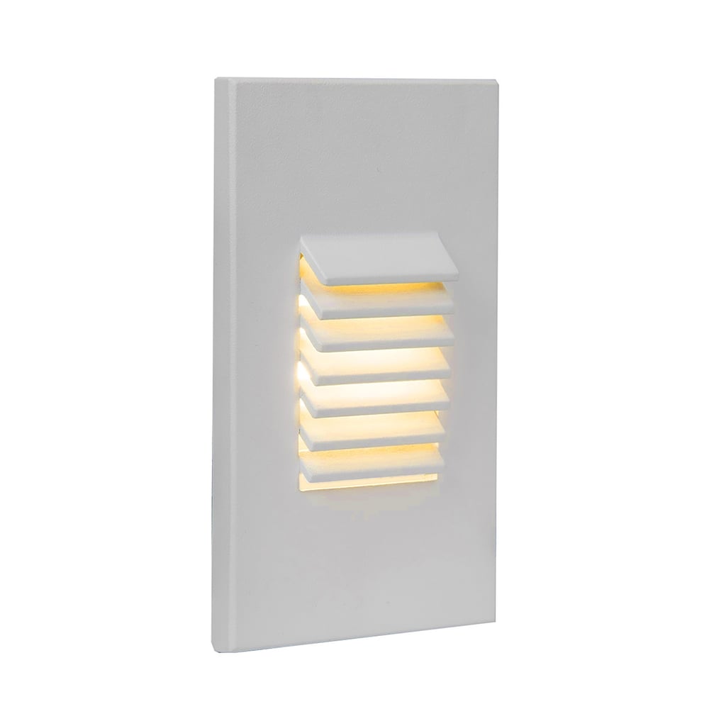 WAC Lighting 12V Louvered Vertical Step/Wall Light Amber CCT Lightopia