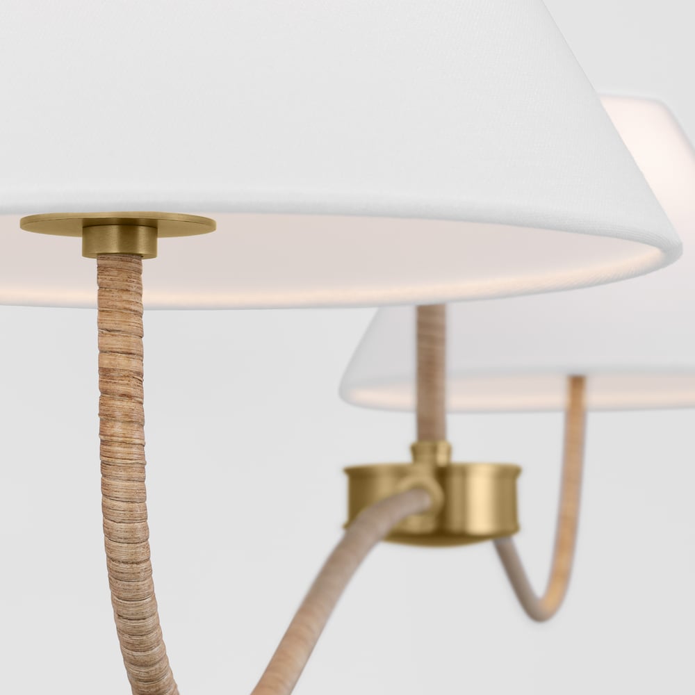 Visual Comfort Studio Laguna Linear Chandelier | Lightopia