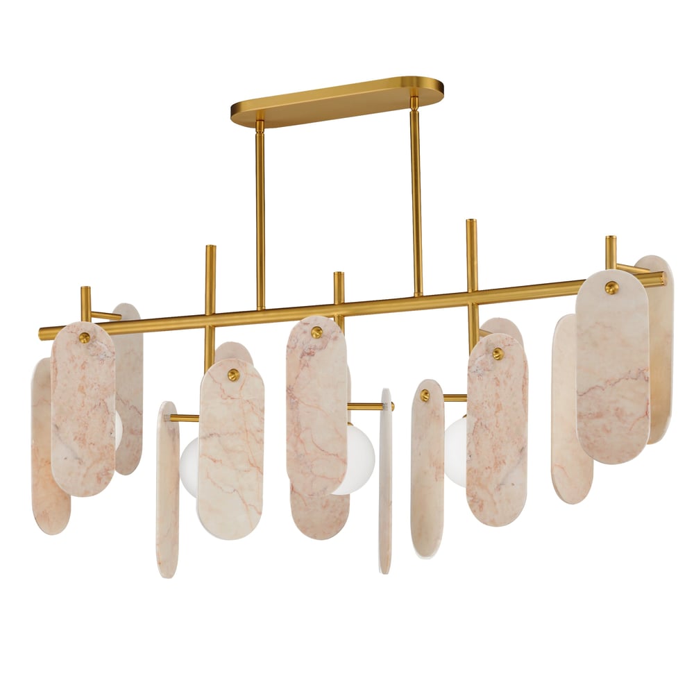 Studio M Megalith Stone Linear Pendant | Lightopia