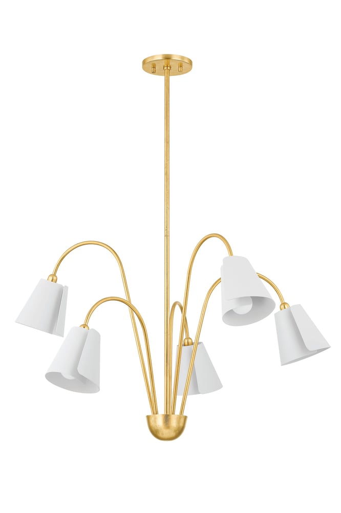 Mitzi Lila Five Light Chandelier - Thumbnail 5