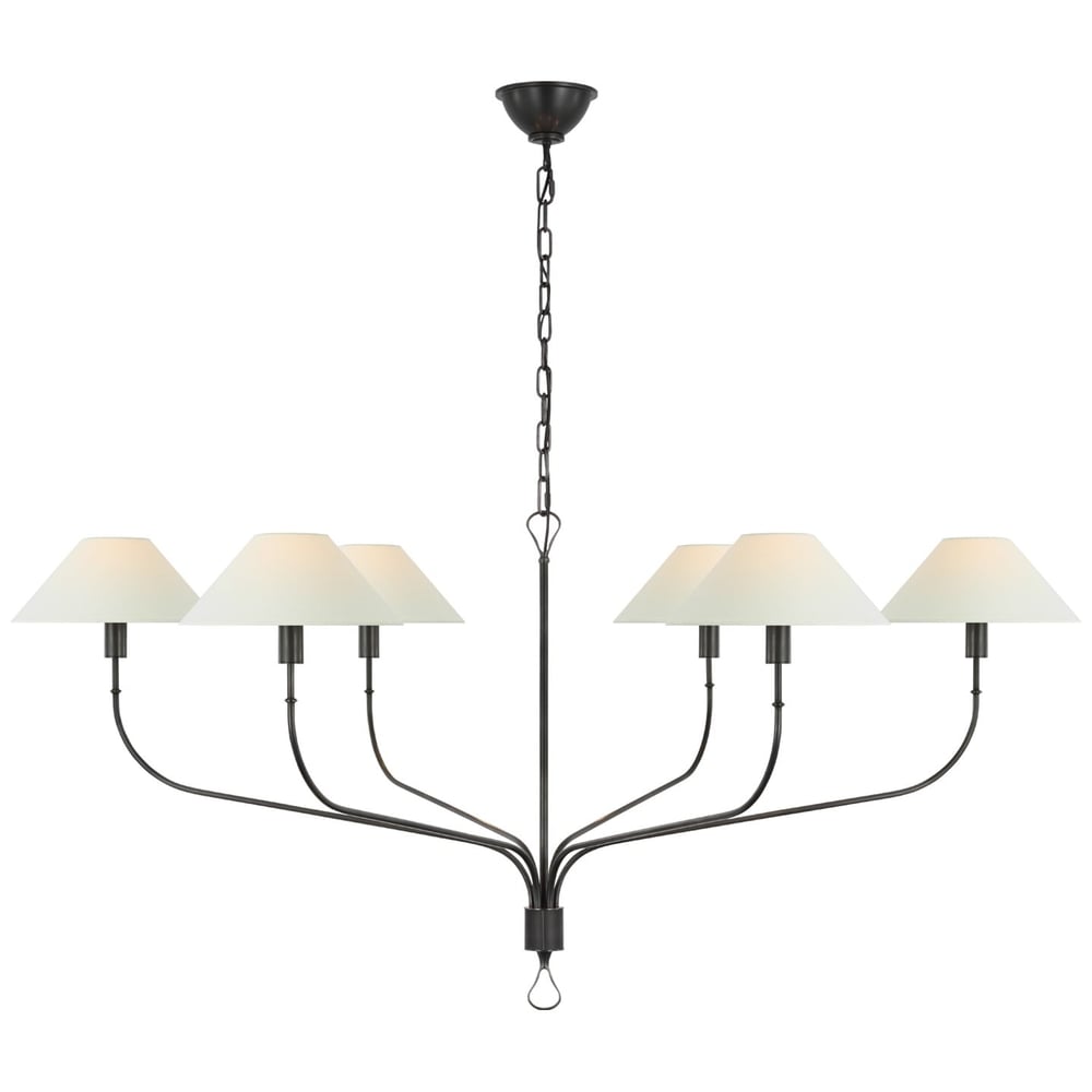 Visual Comfort Signature Griffin Tail Chandelier - Thumbnail 2