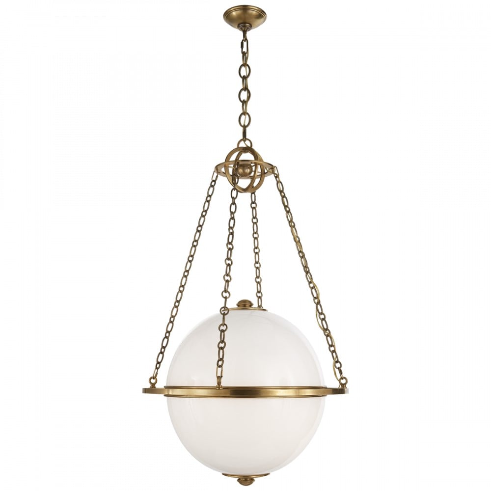 Modern Globe Lantern Pendant - Thumbnail 4