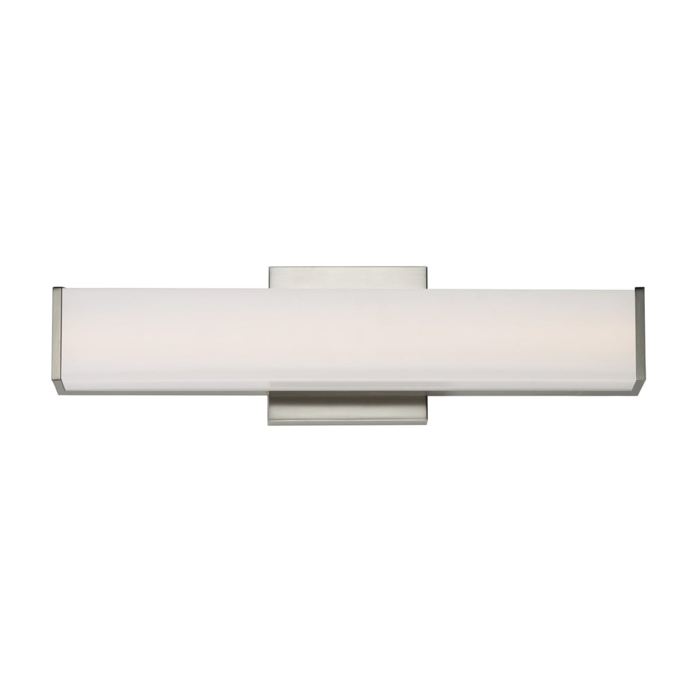 ET2 Baritone Bathroom Vanity Light in Polished Chrome, featuring sleek Aluminium and Glass design for modern bathrooms.