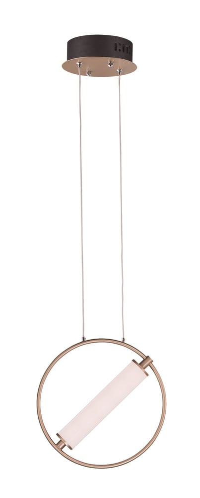 ET2 Flare Pendant Light 23.8" with a sleek, modern design, featuring a polished metal finish and a clear glass shade, elegantly illuminating the space.