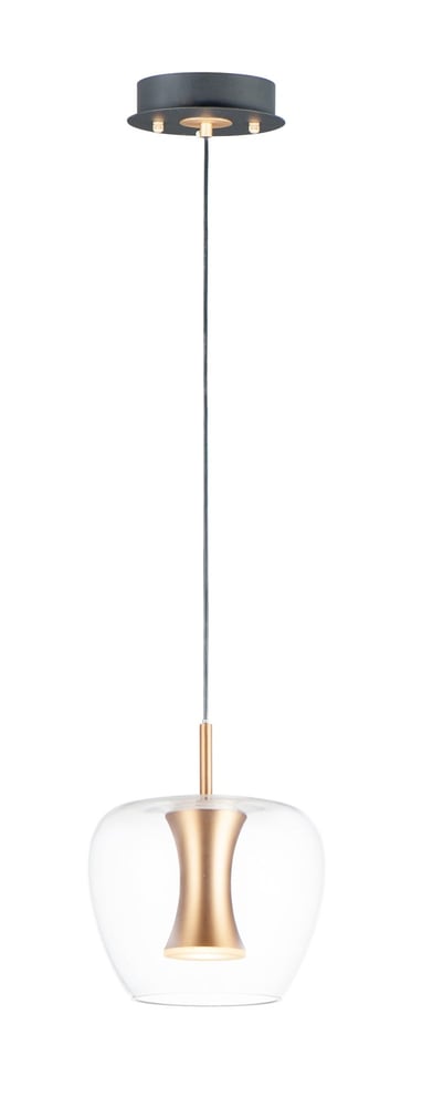 Newton LED Pendant by ET2, featuring a sleek, modern design with a polished chrome finish and energy-efficient LED lighting, hanging elegantly from the ceiling.