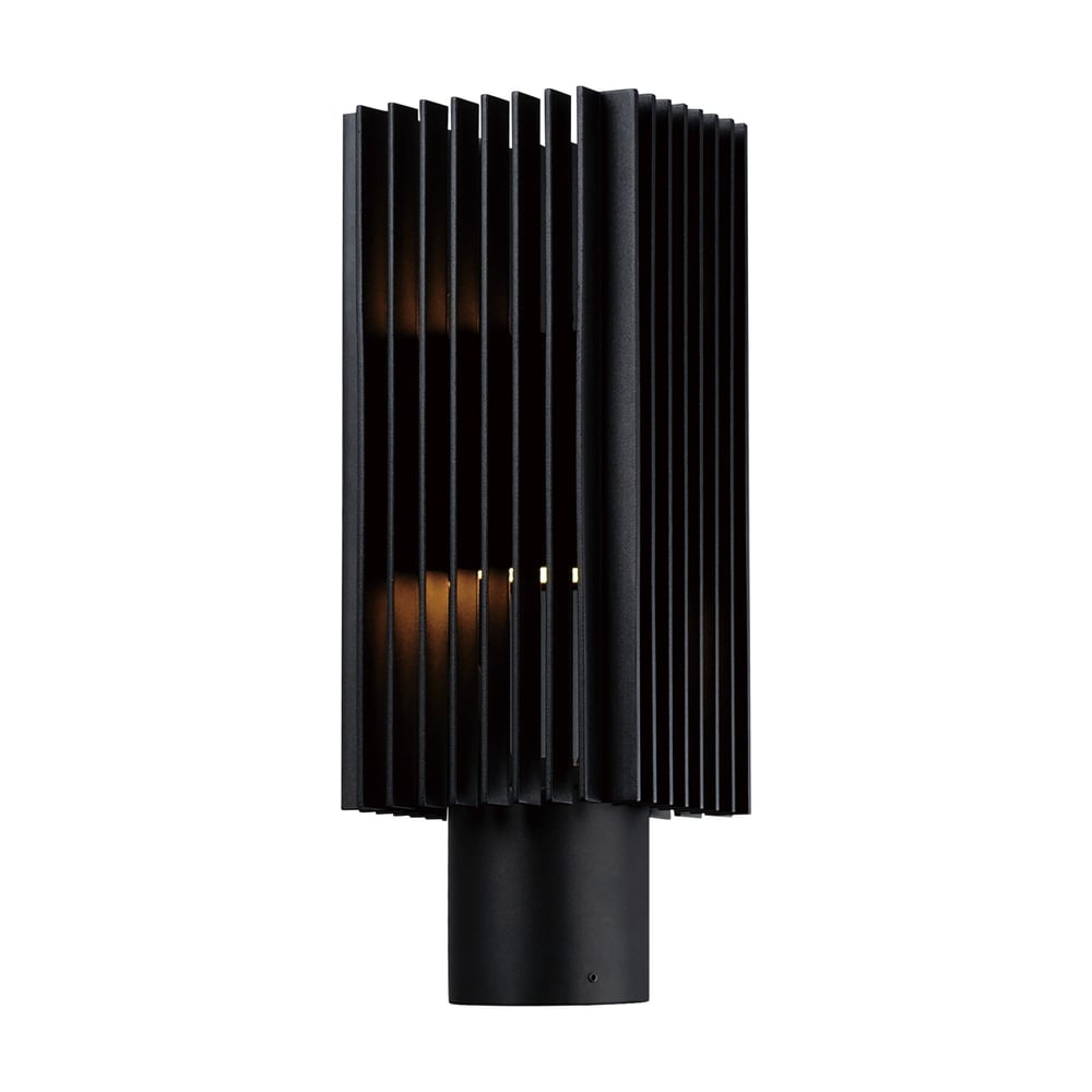 ET2 Rampart LED Outdoor Post Mount with a sleek, modern design, featuring a durable finish and energy-efficient LED lighting for enhanced outdoor ambiance.
