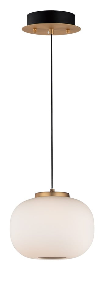 ET2 Soji 2-Light LED Pendant with a sleek design, featuring a modern finish and elegant curves, illuminating a stylish contemporary space.