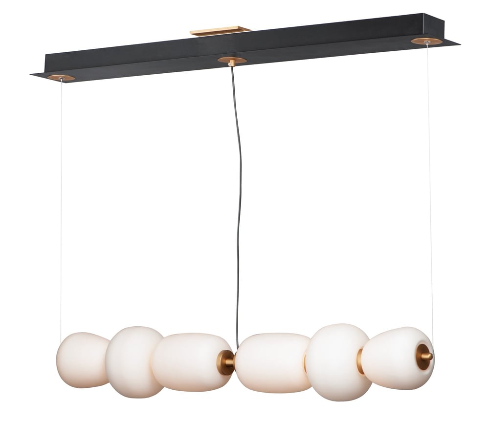 ET2 Soji 40" LED Linear Pendant with a sleek design, featuring a modern finish and elegant lines, perfect for contemporary interiors.
