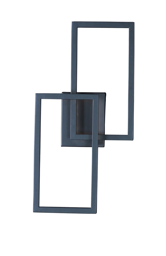 ET2 Traverse LED Outdoor Wall Sconce with a sleek, modern design, featuring a brushed finish and energy-efficient LED lighting