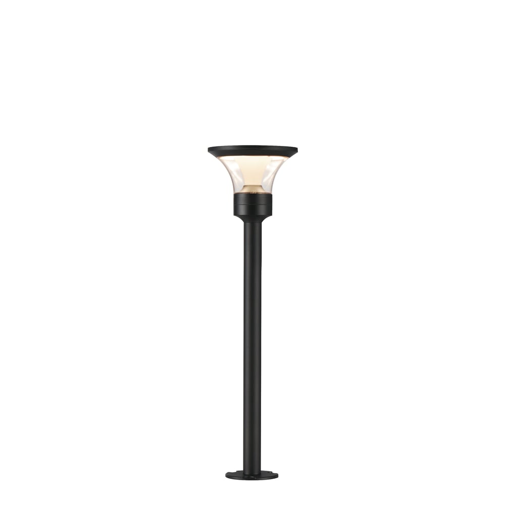 ET2 Alumilux Landscape Fountainhead Path Light in Black, durable aluminum design for stylish outdoor illumination.