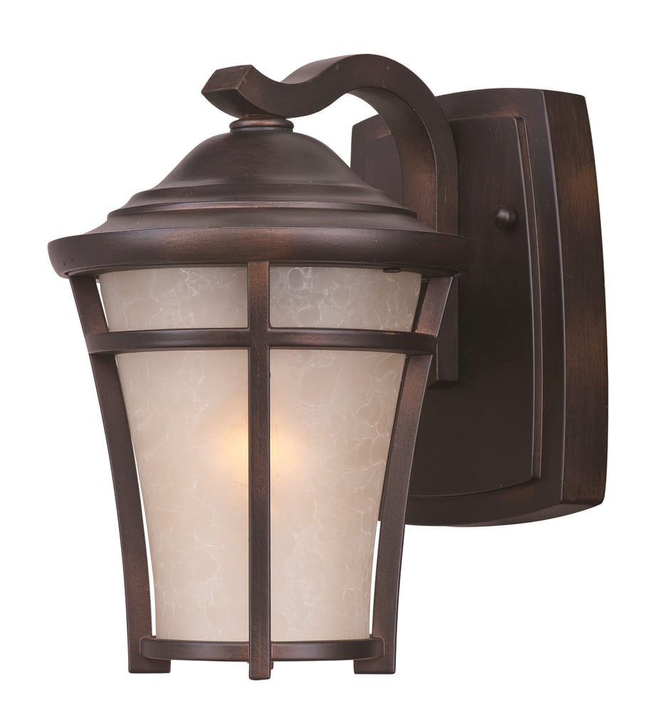 Maxim Lighting Balboa DC Outdoor Wall Light in Copper Oxide finish, crafted from durable aluminum for stylish outdoor illumination.