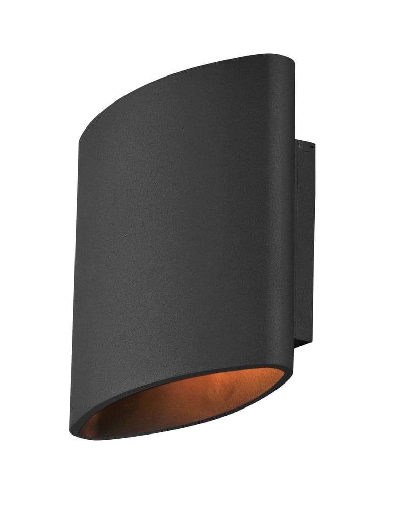 Maxim Lighting Lightray 86152 LED Outdoor Wall Light with an architectural bronze finish, featuring a sleek aluminum design for modern exteriors.