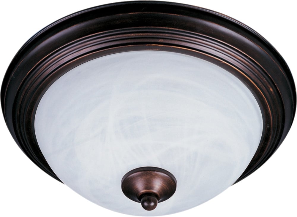 Maxim Lighting Outdoor Essentials Outdoor Ceiling Mount in Oil Rubbed Bronze finish, featuring a durable Steel frame and a sleek, modern design.