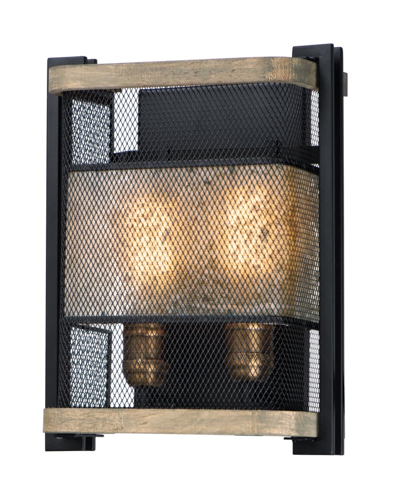 Maxim Lighting Boundry Wall Light with a sleek black finish, featuring a modern rectangular design and clear glass panels for outdoor illumination.