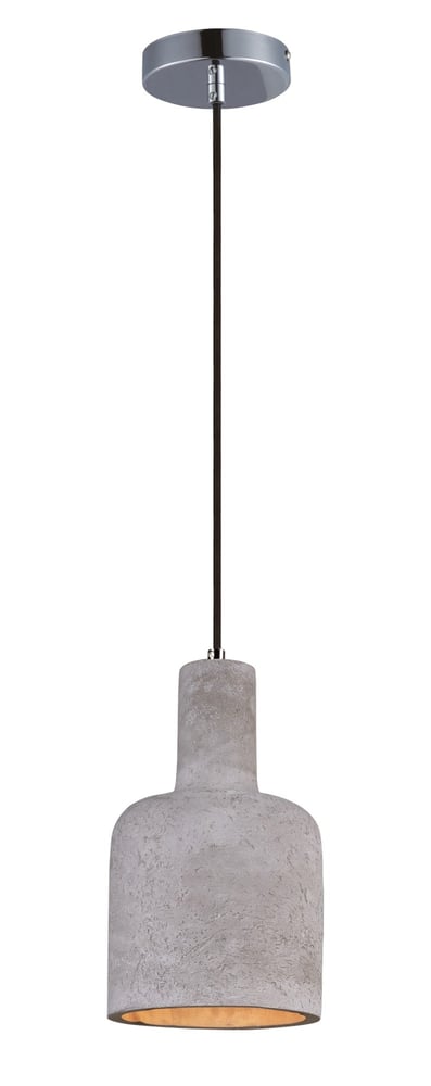 Maxim Lighting Crete 7.5" Pendant with a sleek, modern design, featuring a smooth finish and minimalist style, ideal for contemporary interiors.
