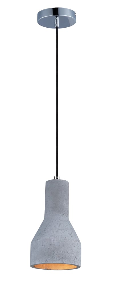 Maxim Lighting Crete 6" Pendant with a sleek, modern design, featuring a smooth finish and minimalist style, perfect for contemporary interiors.