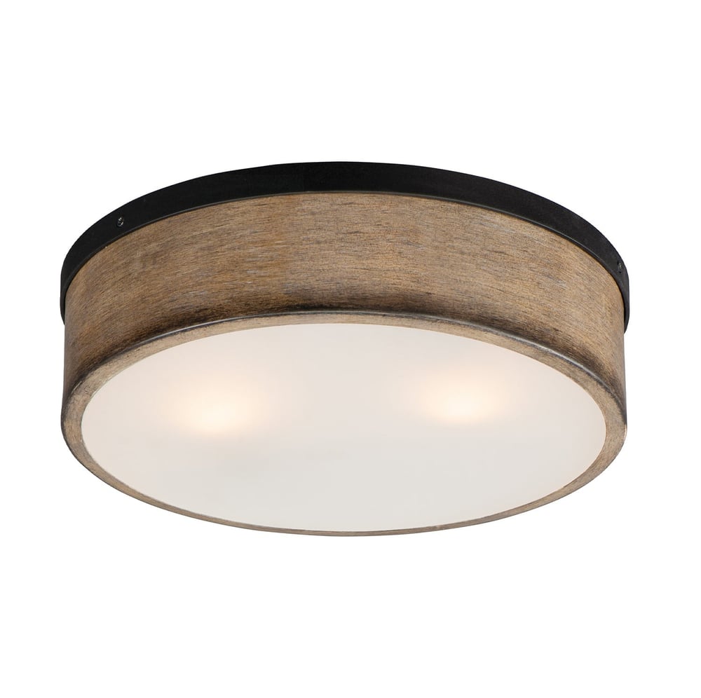 Maxim Lighting Franklin Flush Mount with a sleek, modern design, featuring a brushed nickel finish and a frosted glass shade for soft, ambient lighting.