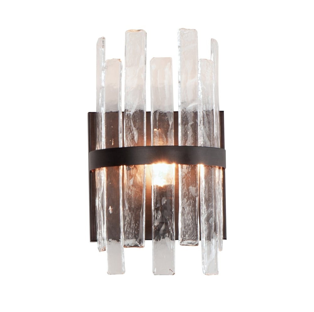 Maxim Lighting Warren 1-Light Wall Sconce with a sleek finish, featuring a single bulb design, perfect for modern interiors.