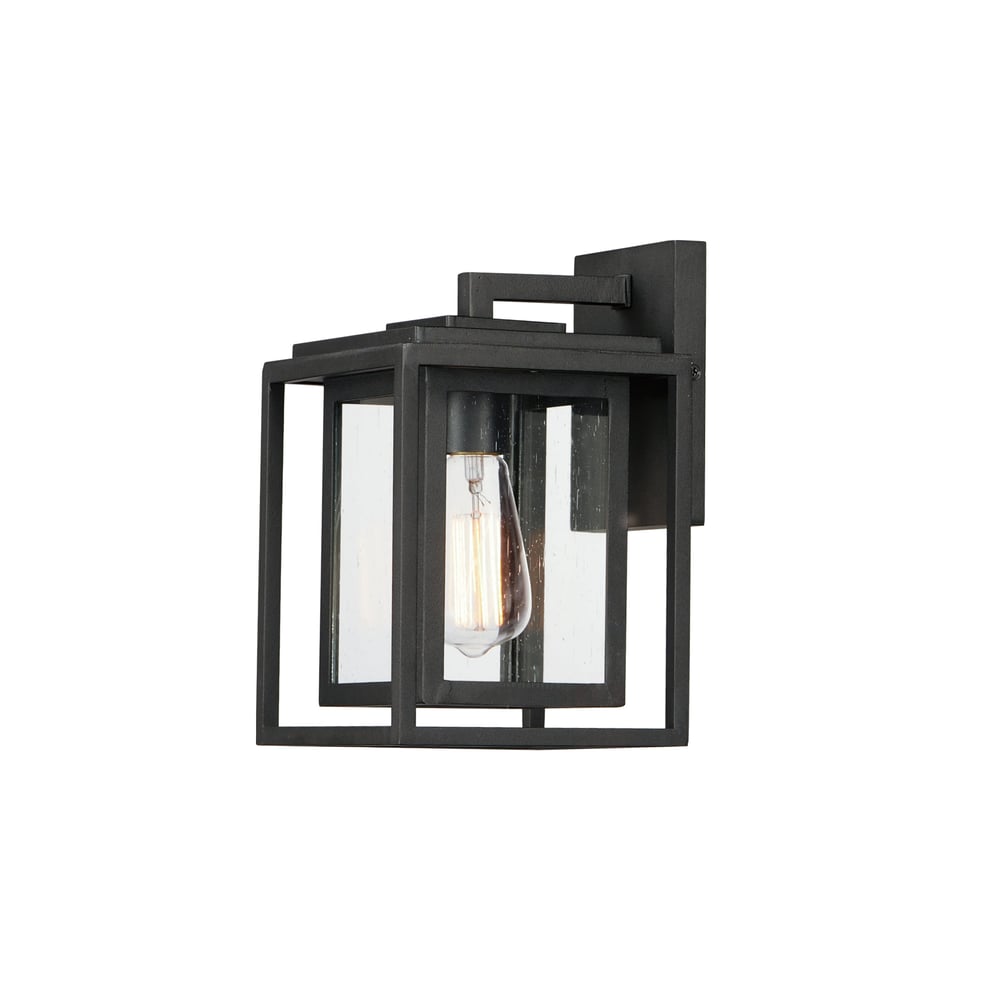 Maxim Lighting Cabana VX Outdoor Sconce in Black, made of durable EPMM, perfect for enhancing outdoor spaces.