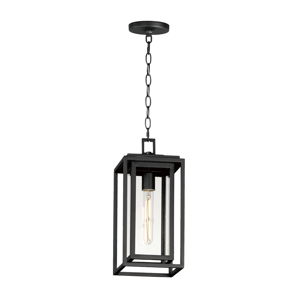 Maxim Lighting Cabana VX Outdoor Hanging Pendant in Black EPMM, perfect for stylish outdoor illumination.