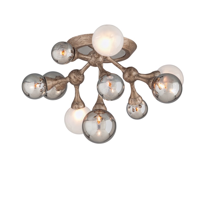Element 10-Light Semi Flush - Thumbnail 2