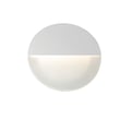 ET2 Alumilux Glow Outdoor Wall Sconce in White Aluminum, stylish lighting for outdoor spaces, enhancing ambiance and safety.