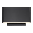 ET2 Alumilux Spartan Outdoor Wall Sconce in Bronze Aluminum, perfect for enhancing outdoor spaces with stylish lighting.