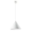 ET2 Abyss Pendant in Matte White Aluminum, showcasing a sleek and modern design for contemporary lighting solutions.