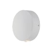 ET2 Alumilux Glint Outdoor Wall Sconce in White, made of durable aluminum, perfect for enhancing outdoor spaces.