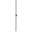 ET2 Alumilux Line Linear 120V Outdoor Wall Sconce in Black, made of durable aluminum for stylish outdoor lighting.
