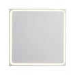 ET2 Alumilux Outline Outdoor Wall Sconce in White Aluminum, stylish lighting solution for outdoor spaces.