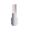 ET2 Alumilux Runway Outdoor Wall Sconce in White Aluminum, perfect for modern outdoor lighting solutions.