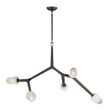 ET2 Blossom Multi-Light Pendant in Black Steel, showcasing elegant design and modern lighting for stylish interiors.