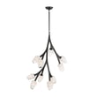 ET2 Blossom Multi-Light Pendant in Black Steel, featuring elegant design and modern lighting for stylish interiors.