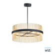 ET2 Chimes Pendant in Satin Brass, stylish steel design for modern lighting solutions.