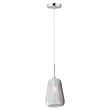 ET2 Deuce Pendant in Polished Chrome finish, featuring a sleek, modern design with a steel frame and elegant lighting elements.