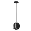 ET2 Interval Pendant in Black Steel finish, featuring a sleek, modern design with clean lines and a minimalist aesthetic.