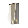 ET2 Rinkle Wall Sconce in Brushed Gunmetal finish, featuring a sleek Steel design with a modern, minimalist aesthetic.