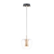 Newton LED Pendant by ET2, featuring a sleek, modern design with a polished chrome finish and energy-efficient LED lighting, hanging elegantly from the ceiling.