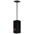 ET2 Rampart LED Outdoor Pendant with a modern design, featuring a finish and a durable material for outdoor use.