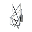 ET2 Trapezoid LED Wall Sconce with a sleek finish, featuring a modern geometric design and energy-efficient lighting for contemporary interiors.