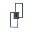 ET2 Traverse LED Outdoor Wall Sconce with a sleek, modern design, featuring a brushed finish and energy-efficient LED lighting