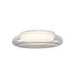 ET2 Bubble Flush Mount in White Steel, modern ceiling light fixture for stylish home decor.