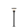 ET2 Alumilux Landscape Fountainhead Path Light in Black, durable aluminum design for stylish outdoor illumination.